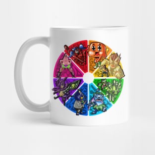 the color wheel challenge Mug